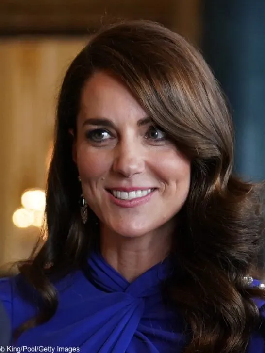 It’s Royal Blue Self-Portrait for Pre-Coronation Reception