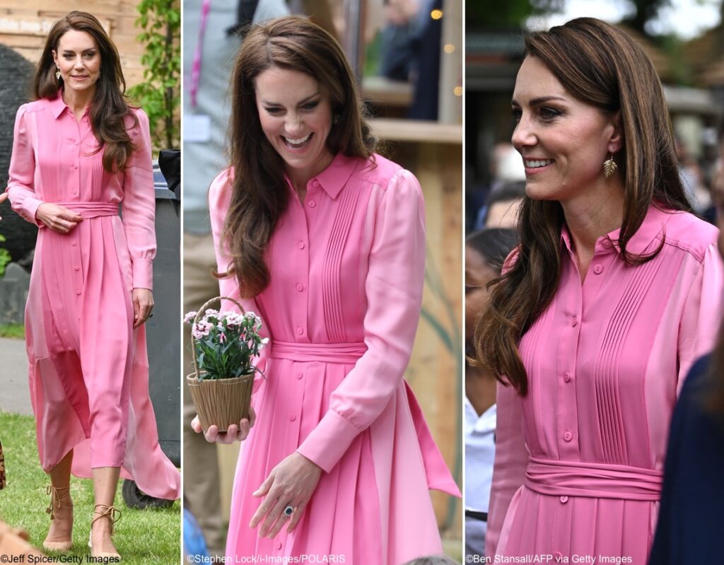 The Princess Brings Back ME + EM Dress for Chelsea Flower Show Picnic ...