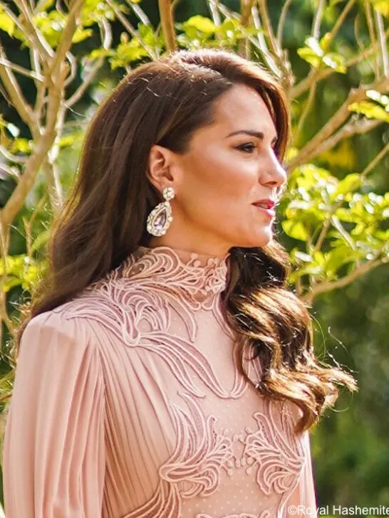 The Princess of Wales Wears Elie Saab for Royal Wedding in Jordan