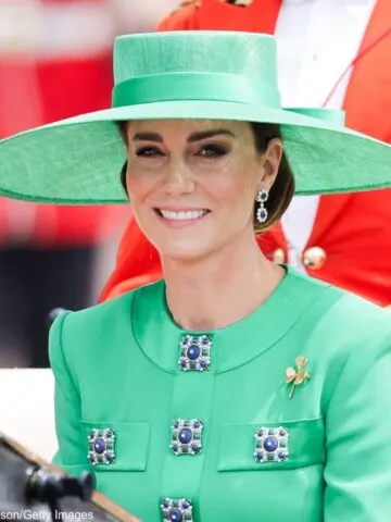 The Princess of Wales Wears Andrew Gn and Philip Treacy for Trooping the Colour