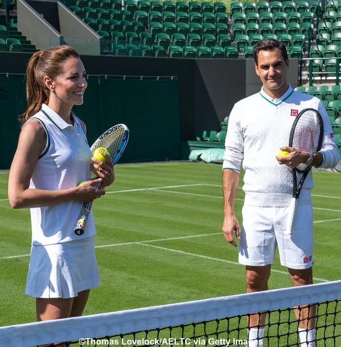 Kate Middleton Roger Federer Wimbledon Ball Boys Girls video – What Kate Wore