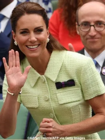 The Princess Chooses Self Portrait for Ladies’ Singles Final at Wimbledon