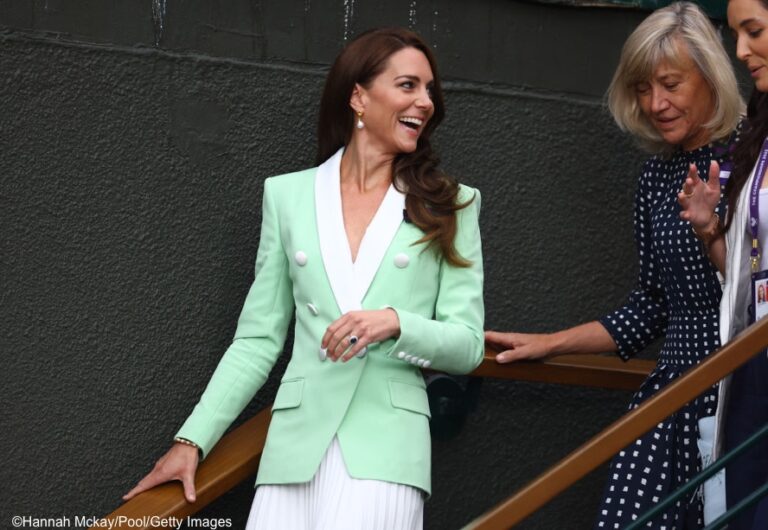 The Princess in Balmain for Wimbledon Day Two Action UPDATED with NHS ...