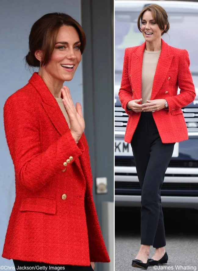 The Princess in Familiar Styles for Family “Portage” Visit – What Kate Wore
