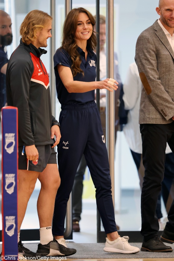 It’s a Sporty Look for Rugby Inclusivity Day – What Kate Wore