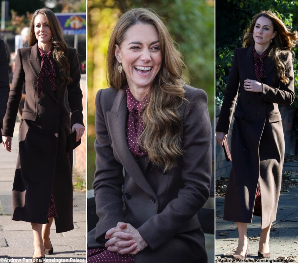 The Princess of Wales Wears Whistles and Alexander McQueen for ...