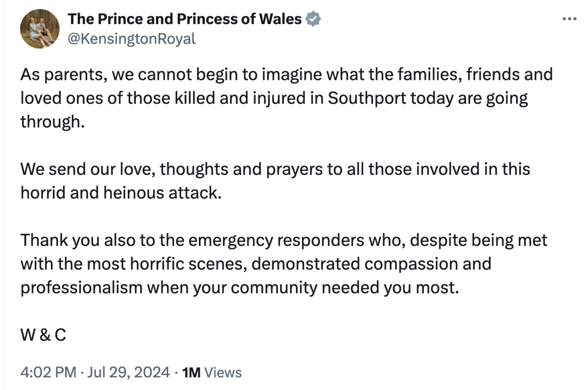 The Princess of Wales Wears Whistles and Alexander McQueen for ...