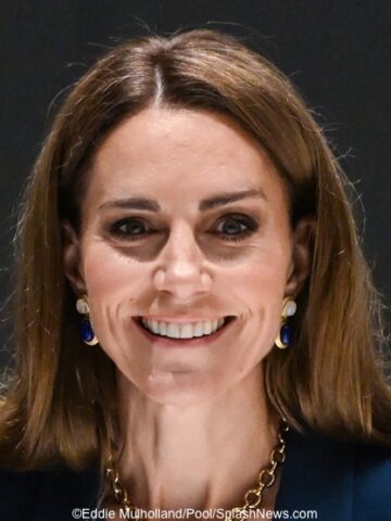 The Princess in Alexander McQueen for V&A Storehouse Engagement