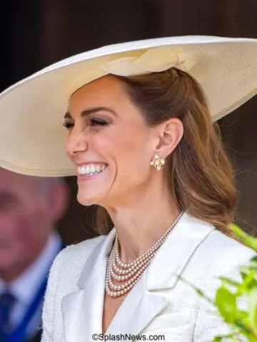 The Princess Brings Back Self Portrait Style for Garter Day