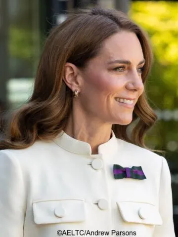 The Princess in Creamy White Design for Wimbledon Ladies’ Final