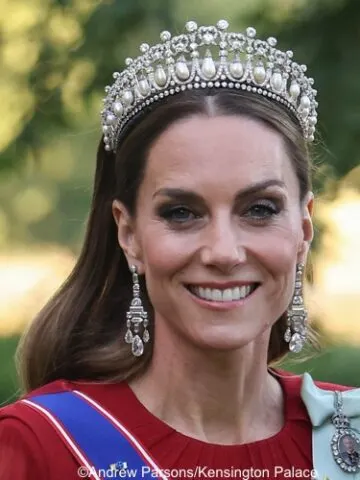 The Princess of Wales Chooses Sarah Burton for Givenchy at State Dinner